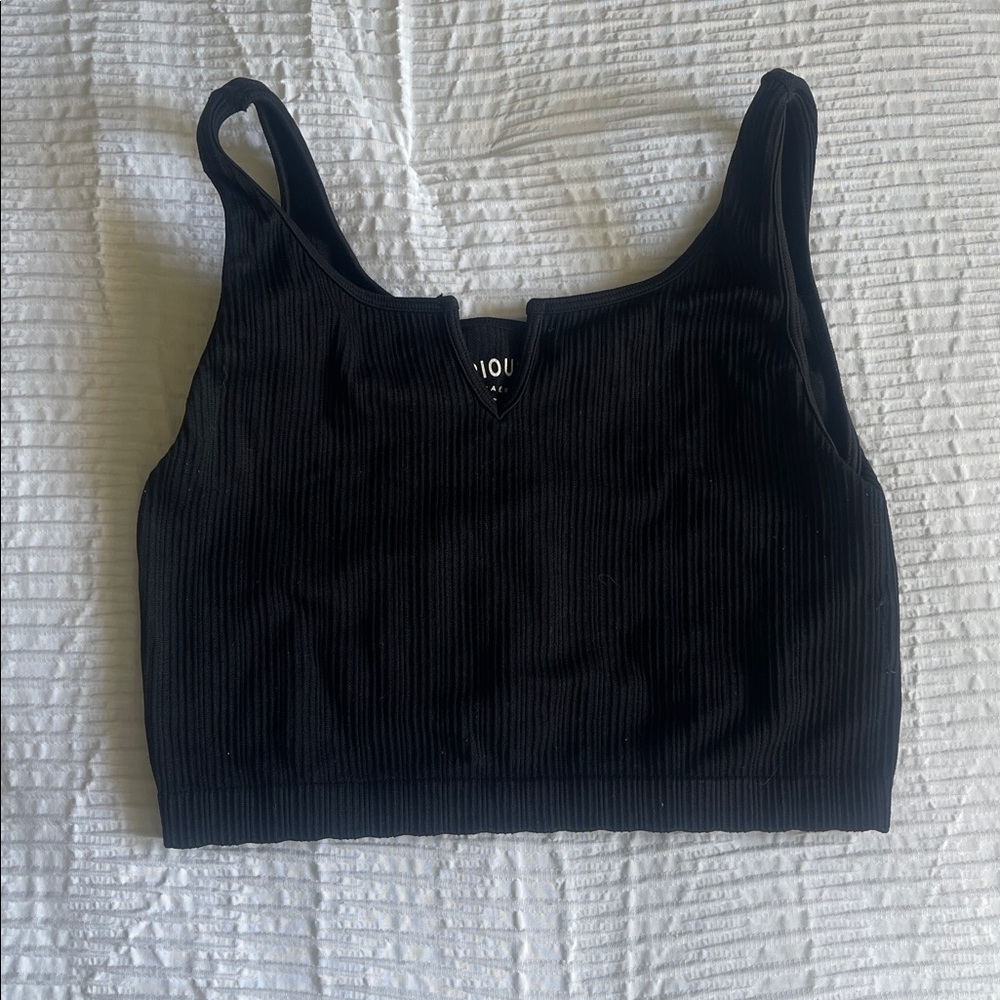 Aeropostale Black Crop Top